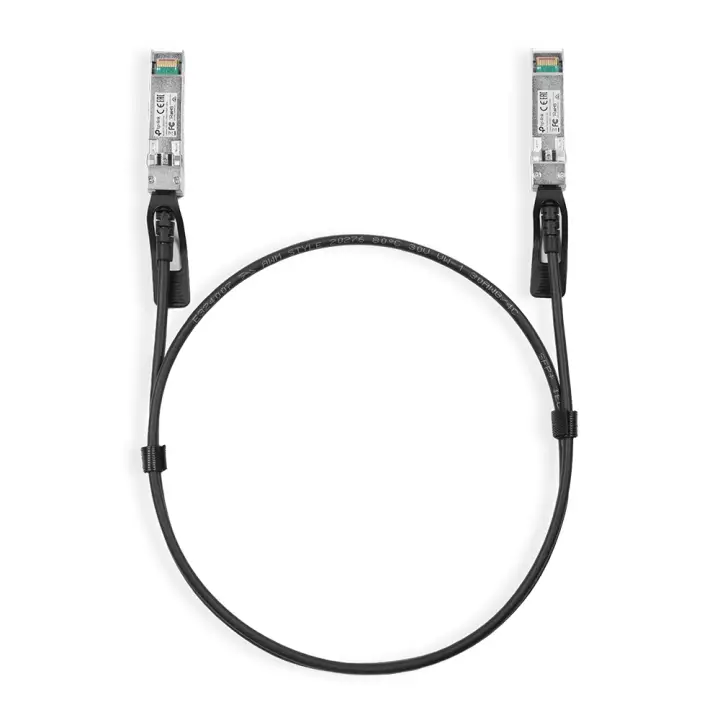TL-SM5220-1M Cable de fibra óptica e InfiniBand SFP+ DAC Negro