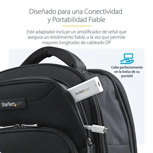 Adaptador USB C a Mini DisplayPort - 4K 60Hz - Blanco - Adaptador USB 3.1 Tipo C a Mini DP - Versión Mejorada es CDP2MDPEC - Imagen 11