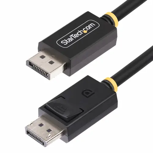 Cable DisplayPort 2.1 de 2m - Certificación VESA - Cable DisplayPort DP40 - UHBR10/HDR/DSC 1.2a/HDCP 2.2 - 8K 60Hz - DP 2.1 - M/M - Imagen 1