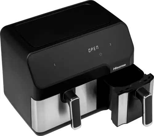 HAF2900D Doble 8,6 L Independiente 1700 W Freidora de aire caliente Negro - Imagen 4