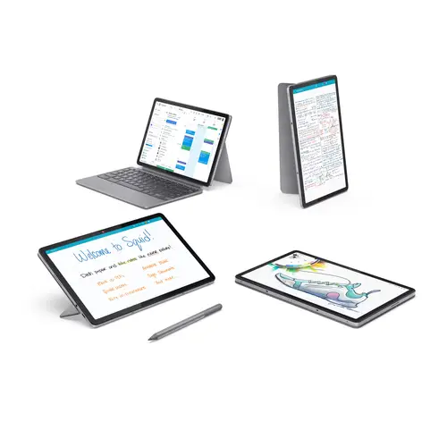 Chromebook Duet 11M889 MediaTek Kompanio 838 27,8 cm (10.9") Pantalla táctil WUXGA 8 GB LPDDR4x-SDRAM 128 GB eMMC Wi-Fi 6 (802.11ax) ChromeOS Español Gris - Imagen 14