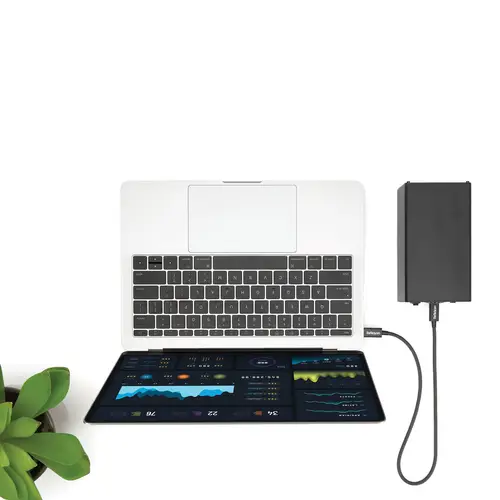 Cable Thunderbolt 3 Pasivo de 50cm - 40Gbps - PD 100W - Vídeo 4K/5K - Cable Thunderbolt - Certificado Thunderbolt - Compatible con USB4 / Modo Alt DP - Thunderbolt 4 - USB 3.2 - USB-C - Imagen 5