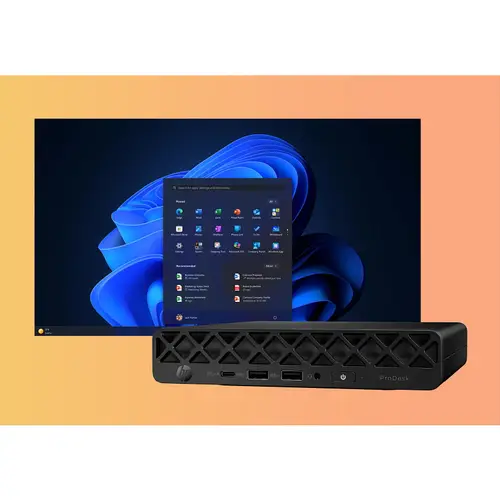 ProDesk 4 Mini G1i Desktop AI PC Intel Core Ultra 7 265T 16 GB DDR5-SDRAM 512 GB SSD Windows 11 Pro Mini PC - Imagen 6
