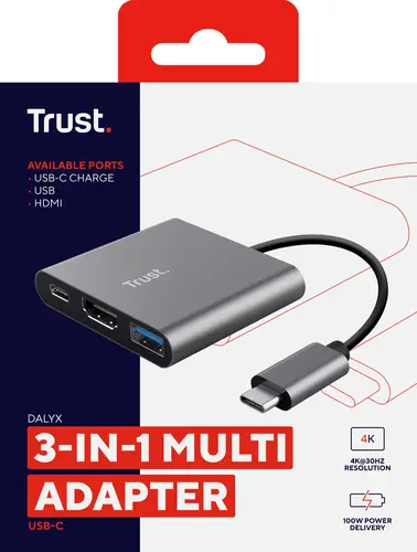 Dalyx USB 3.2 Gen 1 (3.1 Gen 1) Type-C Aluminio, Negro - Imagen 7