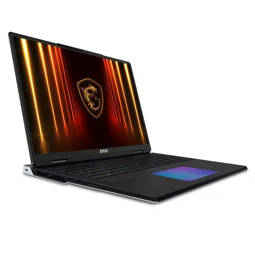 Titan 18 HX AI A2XWJG-249ES ordenador portatil Intel Core Ultra 9 285HX Portátil 45,7 cm (18") UHD+ 64 GB DDR5-SDRAM 2 TB SSD NVIDIA GeForce RTX 5090 Wi-Fi 7 (802.11be) Windows 11 Pro Negro - Imagen 2