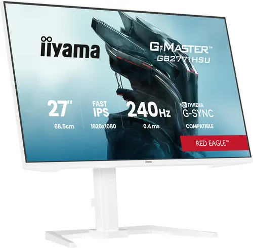G-MASTER GB2771HSU-W1 pantalla para PC 68,6 cm (27") 1920 x 1080 Pixeles Blanco - Imagen 4