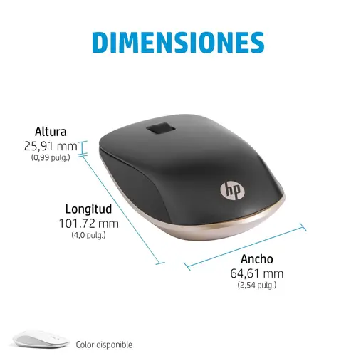 Ratón Bluetooth 410 de perfil bajo y plata - Imagen 8
