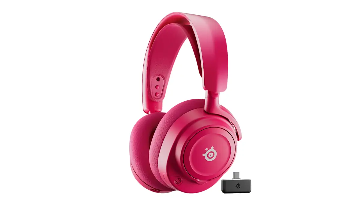 Arctis Nova 7P Wireless Gen 2 Auriculares Inalámbrico y alámbrico Diadema Juego USB Tipo C Bluetooth Magenta