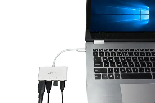 SCT502 base para portátil y replicador de puertos USB 3.2 Gen 1 (3.1 Gen 1) Type-C Blanco - Imagen 6
