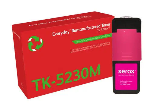 Remanufacturado Everyday Tóner Everyday Magenta remanufacturado de Xerox es compatible con Kyocera TK-5230M, Capacidad estándar - Imagen 1