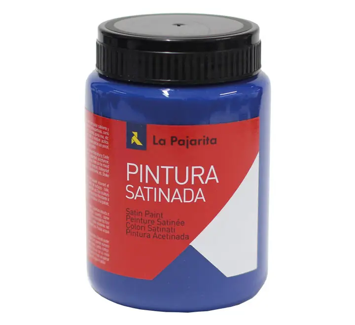 PINTURA SATIN.375ML LA PAJARITA 169513 AZUL MARINO