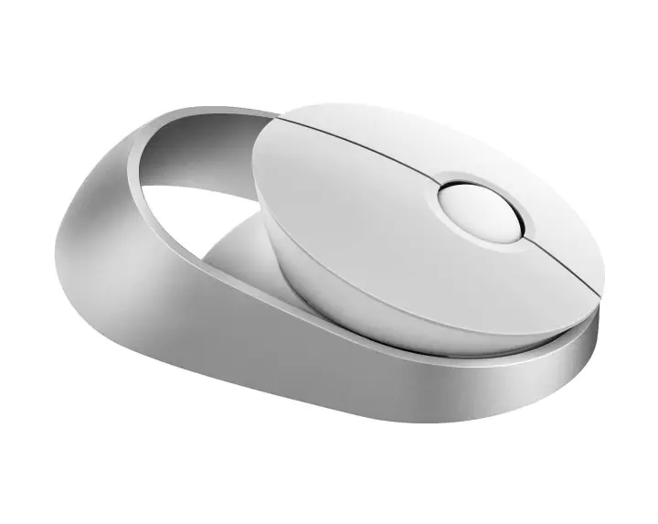 Ralemo Air 1 ratón Viajes RF Wireless + Bluetooth Óptico 1600 DPI