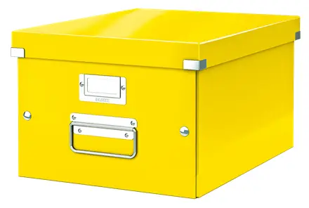 60440016 archivador organizador Cartón Amarillo