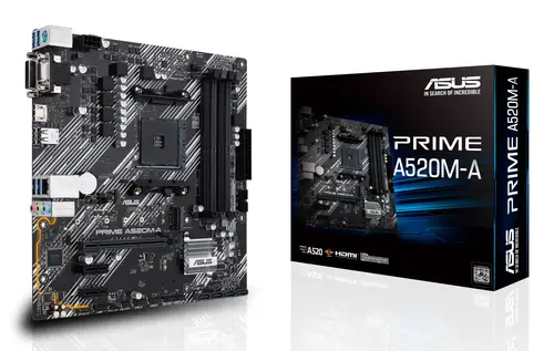 PRIME A520M-A II/CSM AMD A520 Zócalo AM4 micro ATX - Imagen 1