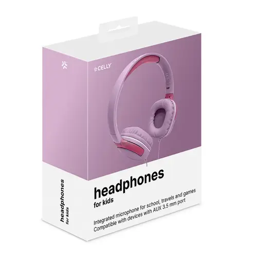 KIDSBEAT2 Auriculares Alámbrico Diadema Llamadas/Música Rosa - Imagen 2