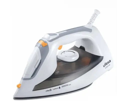 PV3700 Plancha vapor-seco 3000 W Gris, Blanco