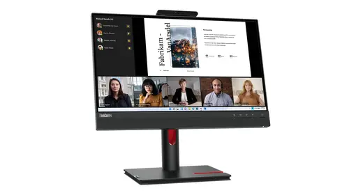 ThinkCentre Tiny-In-One 22 Gen 5 LED display 54,6 cm (21.5") 1920 x 1080 Pixeles Full HD Pantalla táctil Negro - Imagen 11