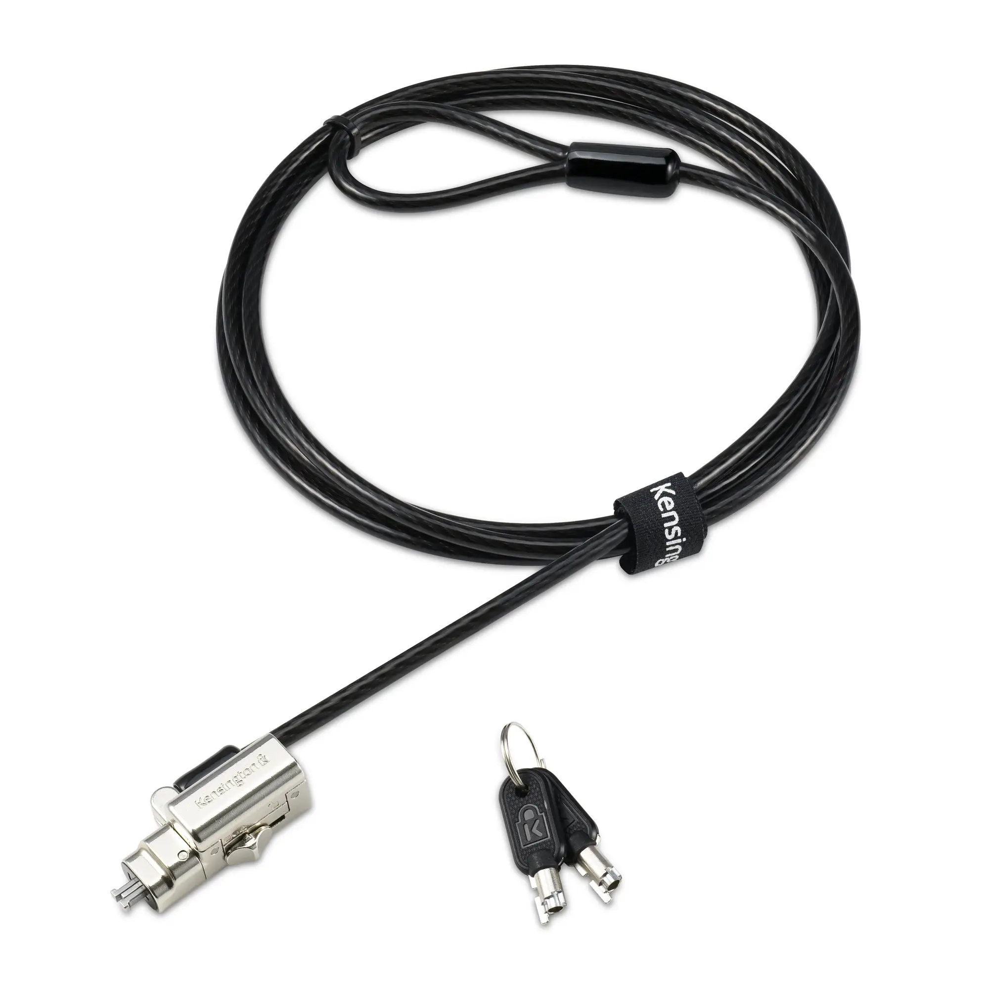 Candado con llave universal 3 en 1 2.0 para portátiles, Instalación rápida