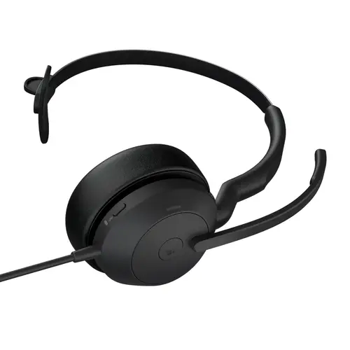 Evolve2 50 Auriculares Alámbrico Diadema Oficina/Centro de llamadas USB Type-C / USB Type-A Bluetooth Negro - Imagen 2