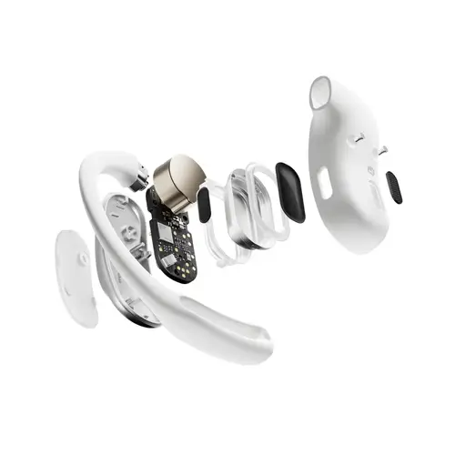 OpenFit Air, weiss Auriculares Inalámbrico gancho de oreja Llamadas/Música/Deporte/Uso diario Bluetooth Blanco - Imagen 3