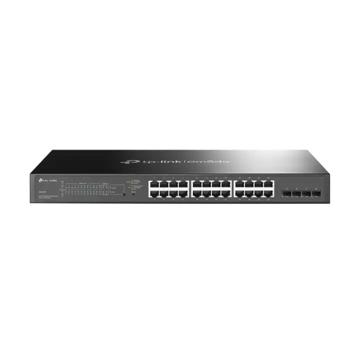 Omada TL-SG2428P Gestionado L2/L2+ Gigabit Ethernet (10/100/1000) Energía sobre Ethernet (PoE) 1U Negro