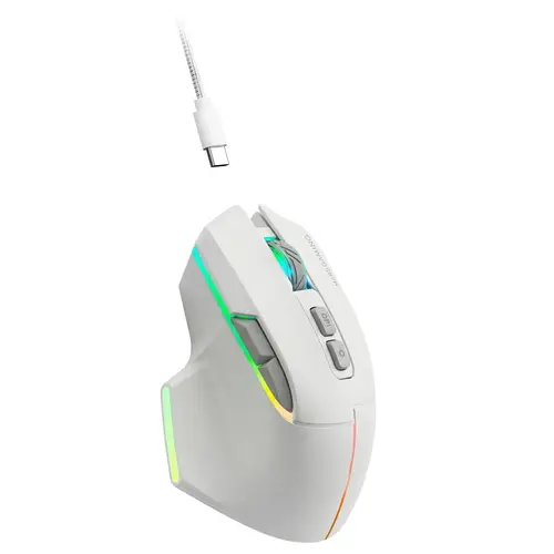 MMWVECTORW ratón Juego mano derecha RF Wireless + Bluetooth + USB Type-A Óptico 12000 DPI - Imagen 5