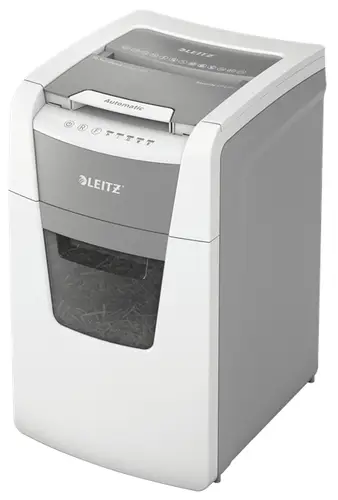 80130000 triturador de papel Corte cruzado 22 cm Gris, Blanco - Imagen 1