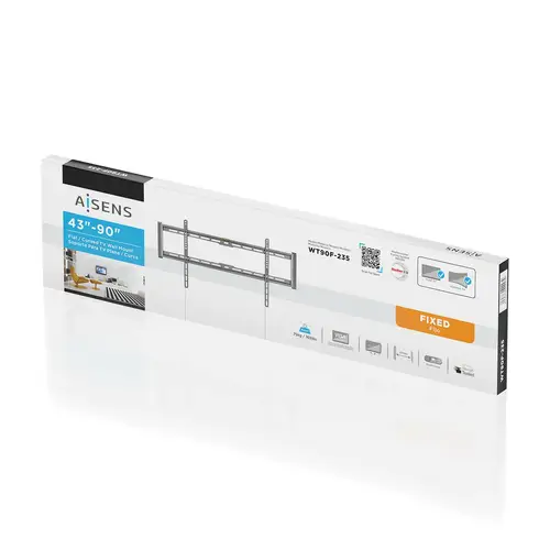 Soporte ECO Ultra Delgado para Monitor/Tv 75Kg de 43-90, Negro - Imagen 6