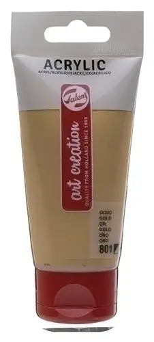 PINTURA ACRIL.TALENS 75 ml ORO - Pack de 3 unidades