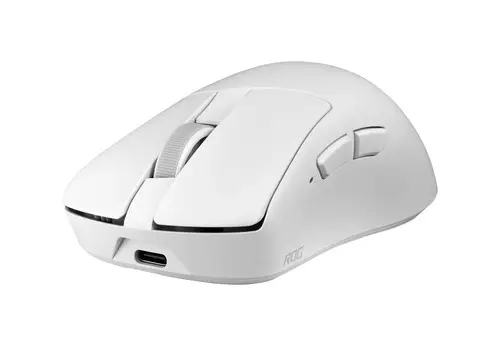 ROG Gladius IV Ace WHT ratón Juego Mano derecha RF Wireless + Bluetooth + USB Type-A Óptico 65000 DPI - Imagen 7