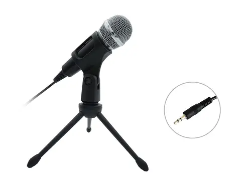 245341 Negro Micrófono de superficie para mesa - Imagen 2