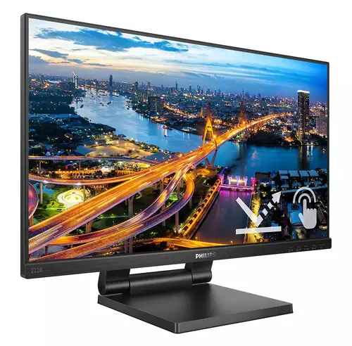 B Line 222B1TC/00 pantalla para PC 54,6 cm (21.5") 1920 x 1080 Pixeles Full HD LED Pantalla táctil Negro - Imagen 6