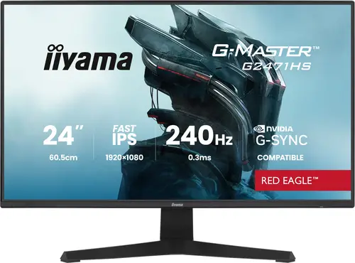 G-MASTER G2471HS-B1 pantalla para PC 60,5 cm (23.8") 1920 x 1080 Pixeles Full HD Negro - Imagen 1