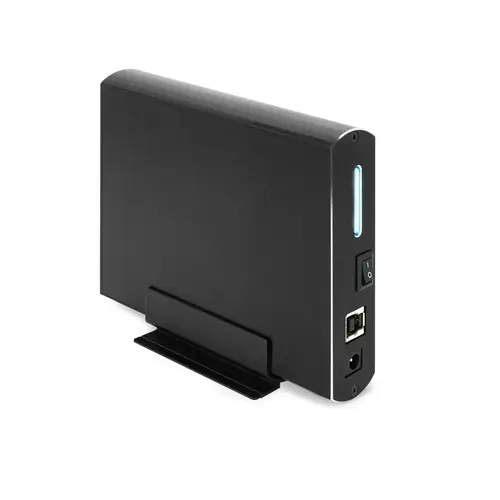 TQE-3531B caja para disco duro externo Caja de disco duro (HDD) Negro 3.5" - Imagen 2