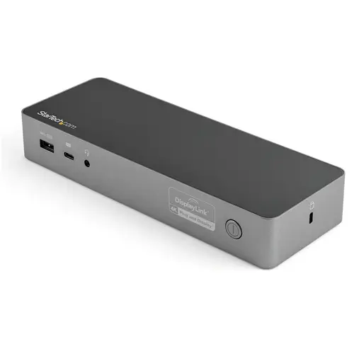 Docking Station Universal para Portátil - Replicador de Puertos Híbrido USB-C/-A - 2x HDMI y DP 4K - PD 100W - Mac / Windows / Chrome OS - Hub Ladrón de 4 Puertos USB - Ethernet - Imagen 2