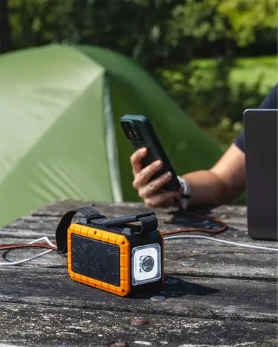 XR204 batería externa 40000 mAh Negro, Naranja - Imagen 5