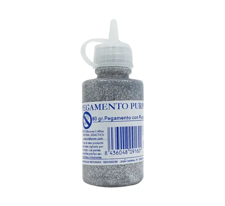 BOTE 60G PEG. PURPURINA NIEFENVER PLATA 0800122P