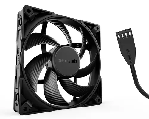 SILENT WINGS PRO 4 | 140mm PWM Carcasa del ordenador Ventilador 14 cm Negro 1 pieza(s) - Imagen 2