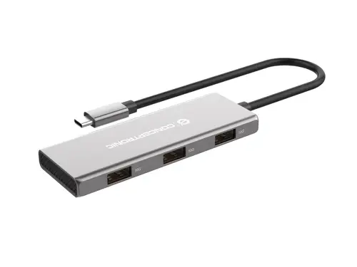 HUBBIES17G hub de interfaz USB 3.2 Gen 2 (3.1 Gen 2) Type-C 10000 Mbit/s Gris - Imagen 6