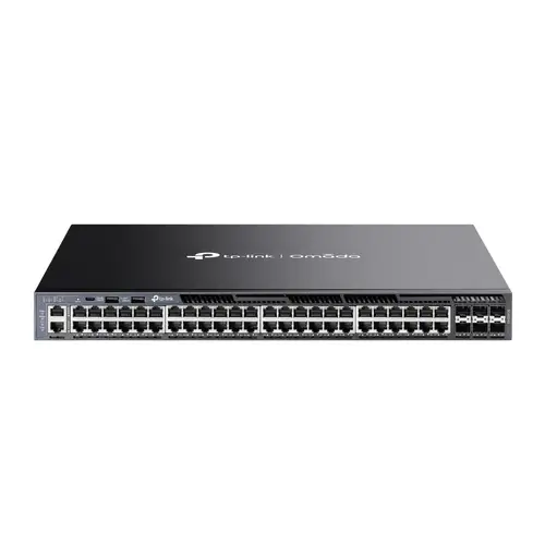 Omada SG6654X switch Gestionado L3 Gigabit Ethernet (10/100/1000) 1U Negro - Imagen 1