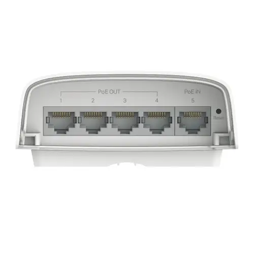 Omada SG2005P-PD switch Gestionado L2/L2+ 10G Ethernet (100/1000/10000) Energía sobre Ethernet (PoE) Escritorio Blanco - Imagen 2