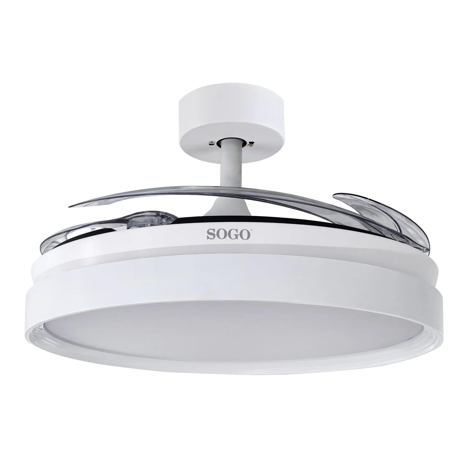 Ventilador de Techo Con Aspas Retractiles 30W Blanco - Imagen 7