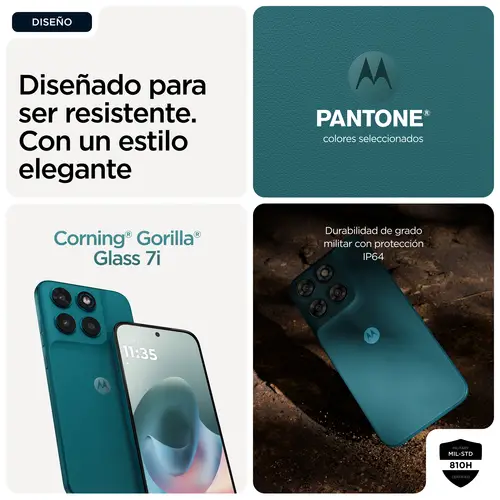 SMARTPHONE MOTOROLA MOTO G77 8GB/256GB SHADED SPRUCE - Imagen 9