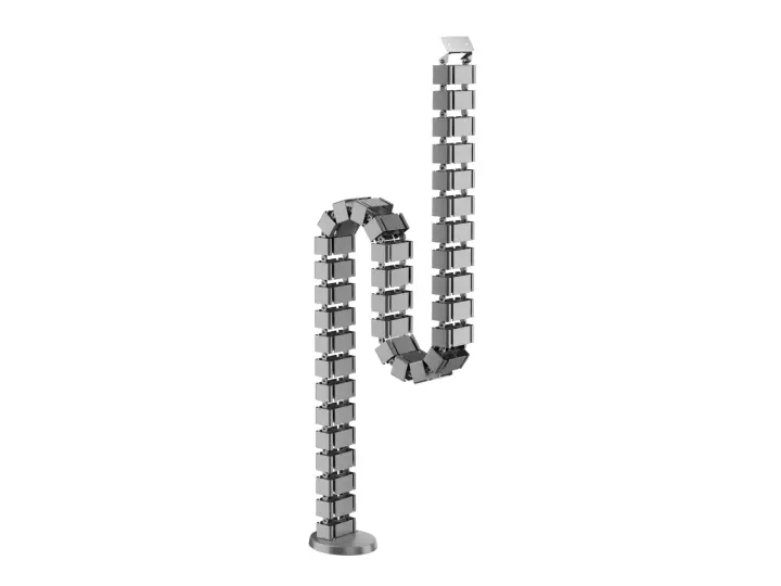 650860 organizador de cables Escritorio Pasacables Gris 1 pieza(s..