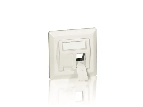 760303 placa de pared y cubierta de interruptor Blanco - Imagen 1