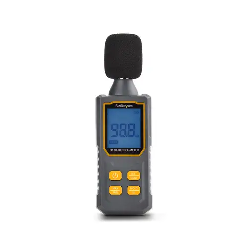 Medidor Portátil Digital de Ruido con Pantalla LCD - Medidor de Decibelios - Sonómetro - Medidor del Nivel del Sonido - 30-130dBA - Imagen 3