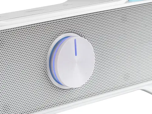 MSBXW Blanco, Barra de Sonido RGB, Bluethooth 5.0+Jack 3.5, Sonido DSP 10W - Imagen 7