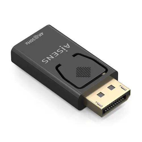 Conversor Displayport A HDMI 4K@30Hz, DP/M-HDMI/H, Negro - Imagen 1