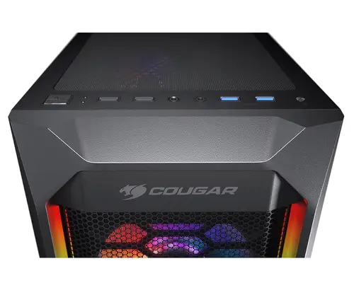 CGR-5VM6B-MESH-G-RGB Midi Tower Negro - Imagen 5
