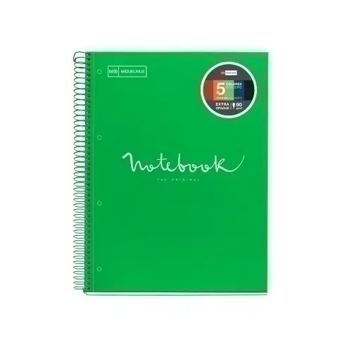 BLOCK MR EMOT.NB-5 DURA A4 120h 90g HZ.7 - Pack de 5 unidades